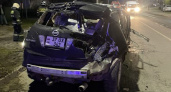 Житель Чувашии уничтожил свой Nissan Murano об столб в Чебоксарах и сбежал, бросив все