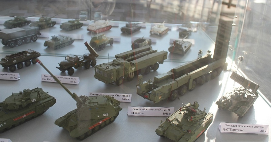 Выставка моделей военной техники