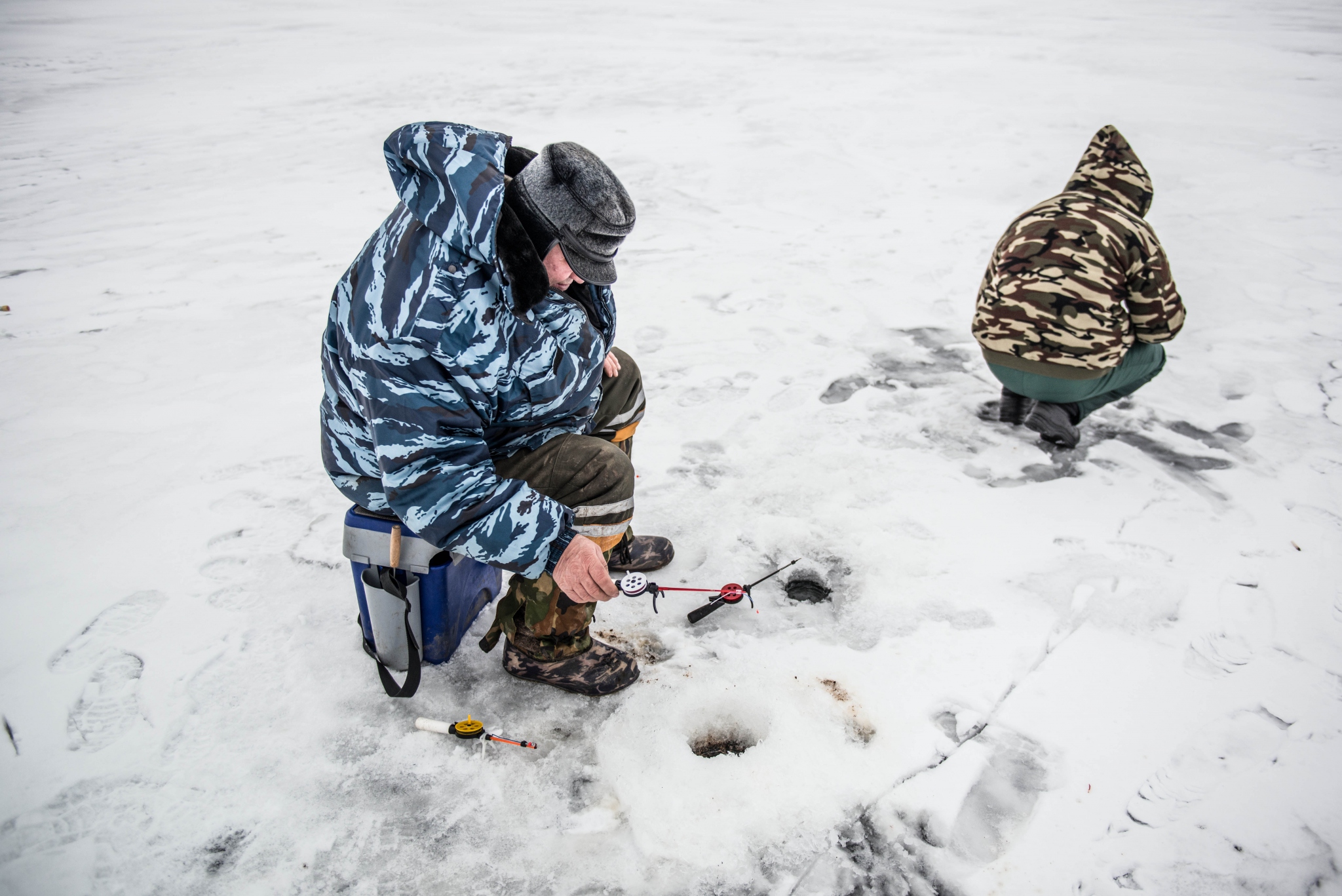 Фестиваль зимней рыбалки "Ловись рыбка" в Новочебоксарске