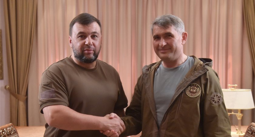 Олег Николаев встретился с главой ДНР: на Донбасс отправилась большая делегация из Чувашии