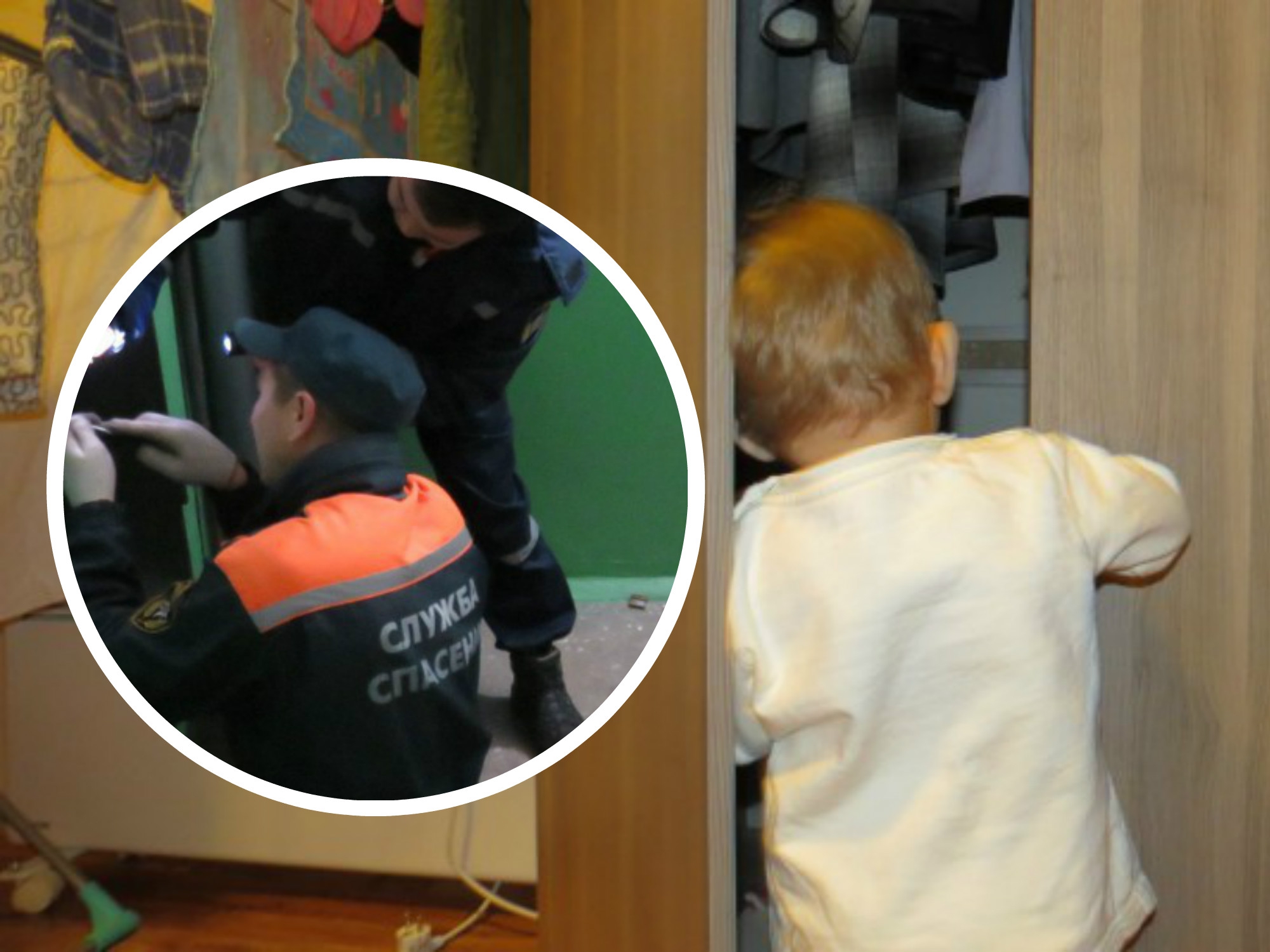 В Новочебоксарске трехлетний ребенок закрылся в квартире и не впускал родителей