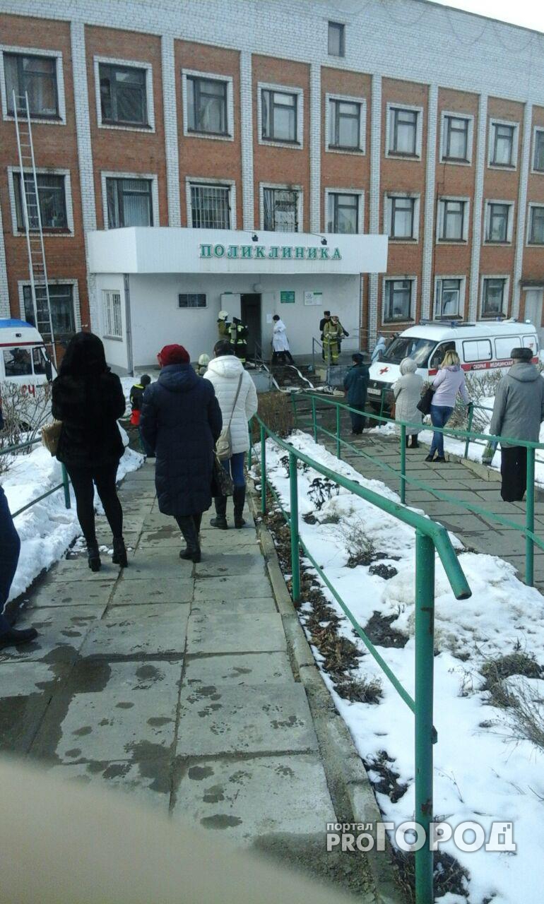 Из Северной клиники в Чебоксарах эвакуировали врачей и пациентов