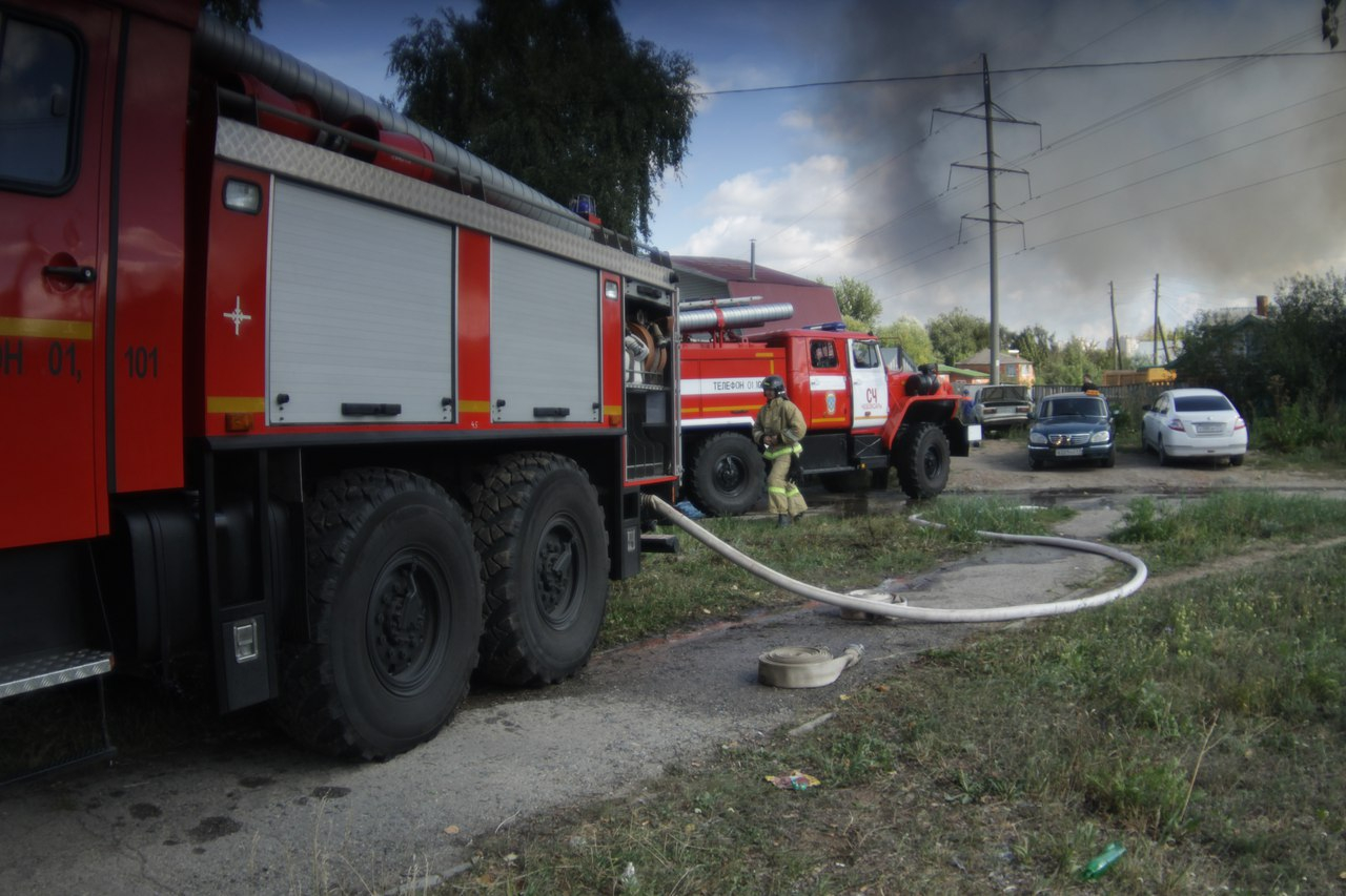 Два пожара произошли за прошедшие сутки в Чувашии