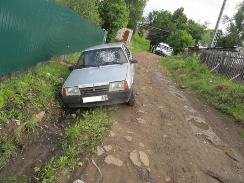 В Чебоксарах нашли угнанную с ремонта машину