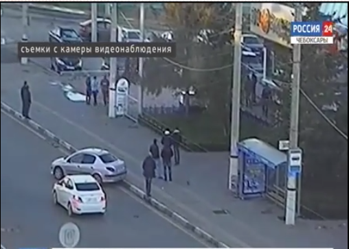 В Чебоксарах появилось видео массовой драки, в которой пострадал полицейский