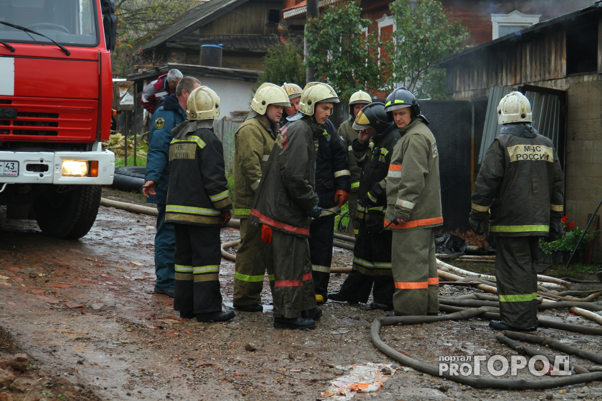 В Батыревском районе в пожаре погиб человек