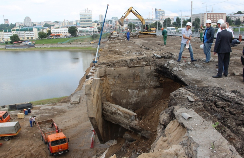 В Чебоксарах за месяц разберут старый Московский мост