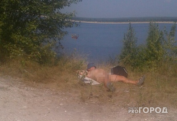 Голый мужчина на пляже Новочебоксарска снова напугал отдыхающих