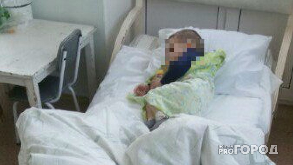 В Чувашии в больницу привезли маленькую девочку с ожогами от уксусной кислоты