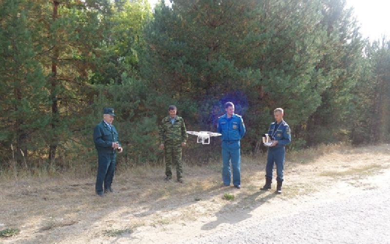 В Чувашии над лесами патрулируют дроны