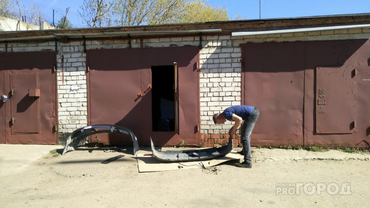 В Чебоксарах 24-летний парень вышел из тюрьмы и пошел грабить гаражи