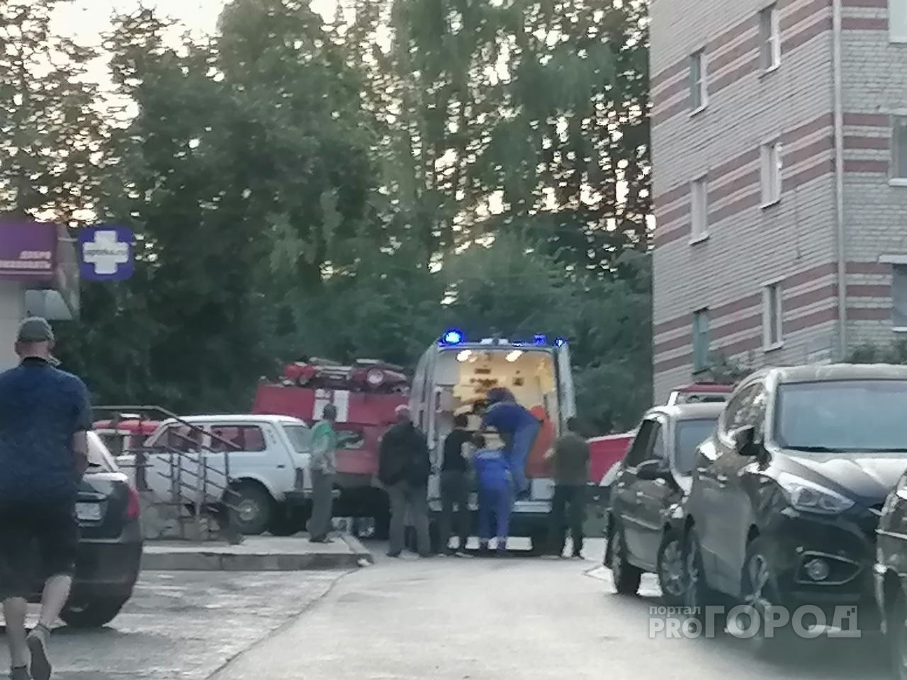 В Новочебоксарске при пожаре в общежитии погиб мужчина