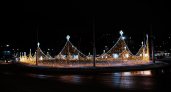 В Чебоксарах для новогодней подсветки включают 48 тысяч цветных лампочек