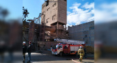 В Новочебоксарске загорелся строительный завод