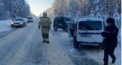В Шумерлинском районе утром мужчина погиб в ДТП с двумя автомобилями