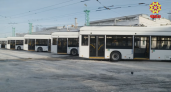 Приехавшие в Чувашию современные электробусы тестируют в депо