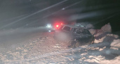Грузовик врезался в легковушку на трассе М7 в Чувашии