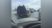 В Чебоксарах замечен кортеж "Аурусов" в сопровождении полиции