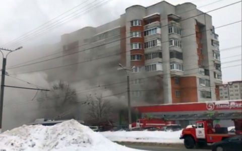 Пожар в "Пятерочке" не подтвердился, горел соседний отдел