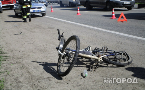 В Чувашии водитель «Приоры» сбил 13-летнего велосипедиста
