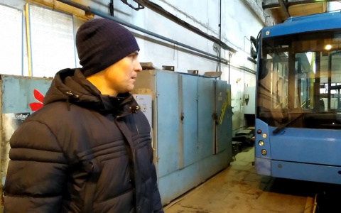 Новочебоксарск получил первый московский троллейбус с кондиционером и печкой