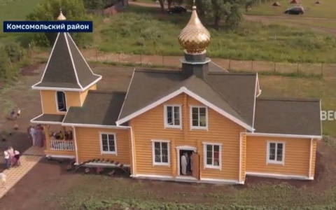 Двухэтажный храм достроили в чувашской деревне за три года