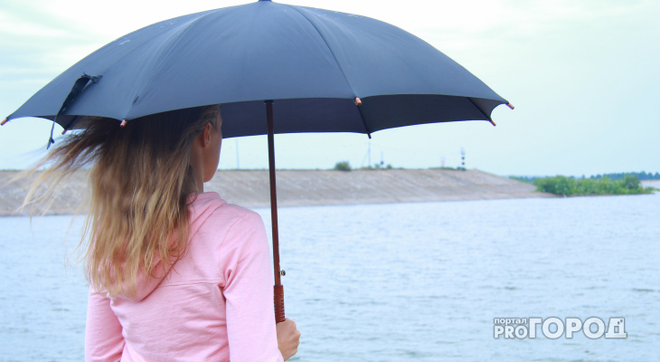 В понедельник жителям Чувашии могут пригодяться зонтики