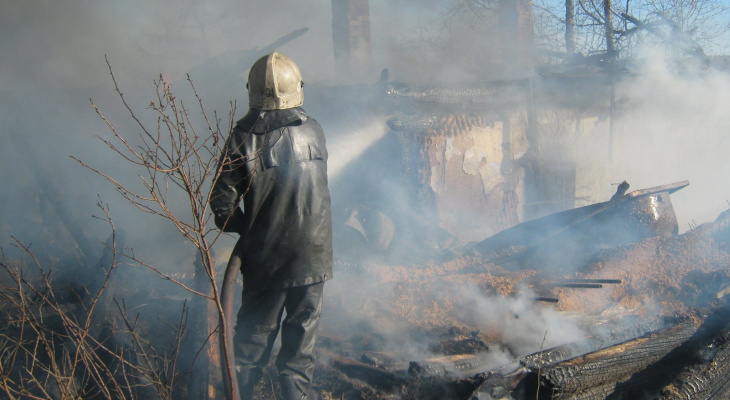 В Чувашии за сутки сгорел жилой дом