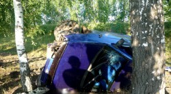 В Чувашии автомобиль придавил водителя, который вылетел из окна