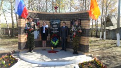 В чувашском селе местные жители своими силами построили мемориал жертвам войны