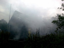 В Чувашии из-за телевизора дотла сгорел дом