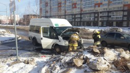 В Новочебоксарске эвакуировали пассажиров из задымившейся маршрутки