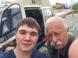 Леонид Якубович прилетел в Чувашию на вертолете