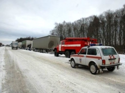 Спасатели Чувашии прибыли на помощь замерзшим водителям