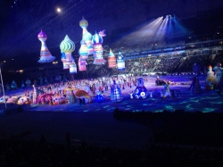 Прямой эфир с открытия Олимпийских игр в Сочи
