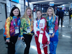 Волонтер из Чебоксар сопровождала в аэропорте Юлию Липницкую