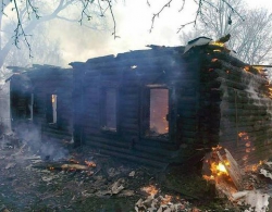 В Чувашии вся семья сгорела в огне