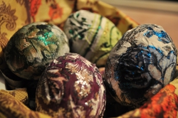 Мастер-класс: как оригинально украсить яйца к Пасхе