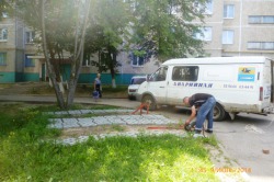 В Новоюжном районе Чебоксар освободили парковки от цепей и блокираторов