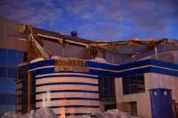 Из-за обрушения парапета ледовый дворец в Чебоксарах будут достраивать по новому проекту