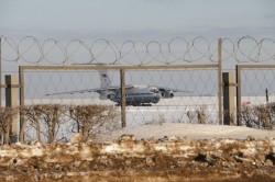 В выходные в Чебоксарах приземлился военно-транспортный самолет ИЛ-76