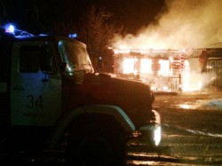 В Чувашии в пожаре едва не погиб 38-летний пьяный мужчина