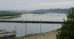 Чувашию и Нижегородскую область соединил наплавной мост