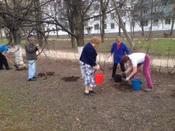 В Чебоксарах горожане посадили 600 ландышей