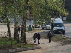 ДТП в центре Чебоксар: пострадавших увезли на скорой