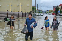 Житель Чебоксар о потопе в Сочи: утонуло большинство техники