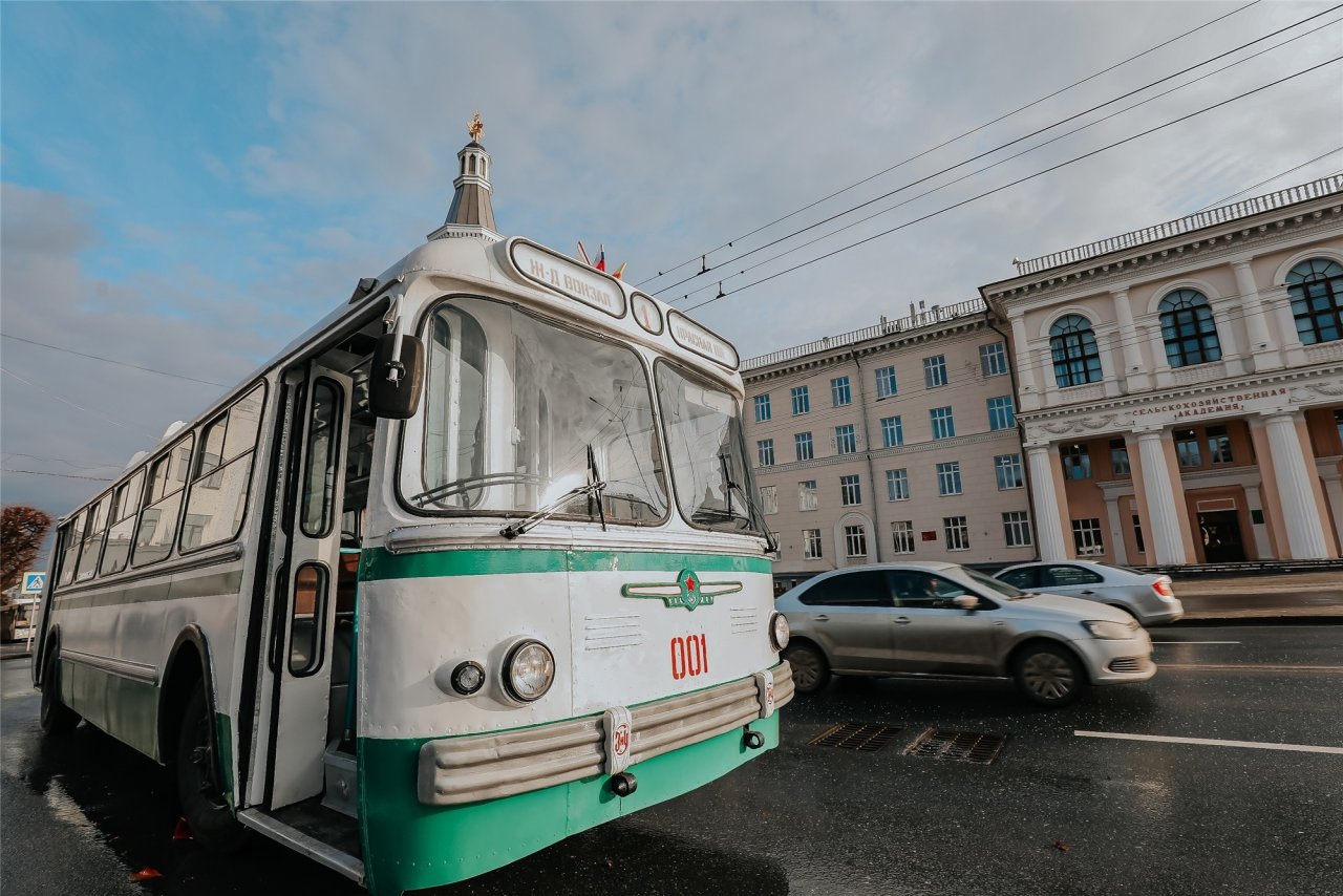 В Чебоксарах на один день пустят по городу старейший троллейбус Чувашии