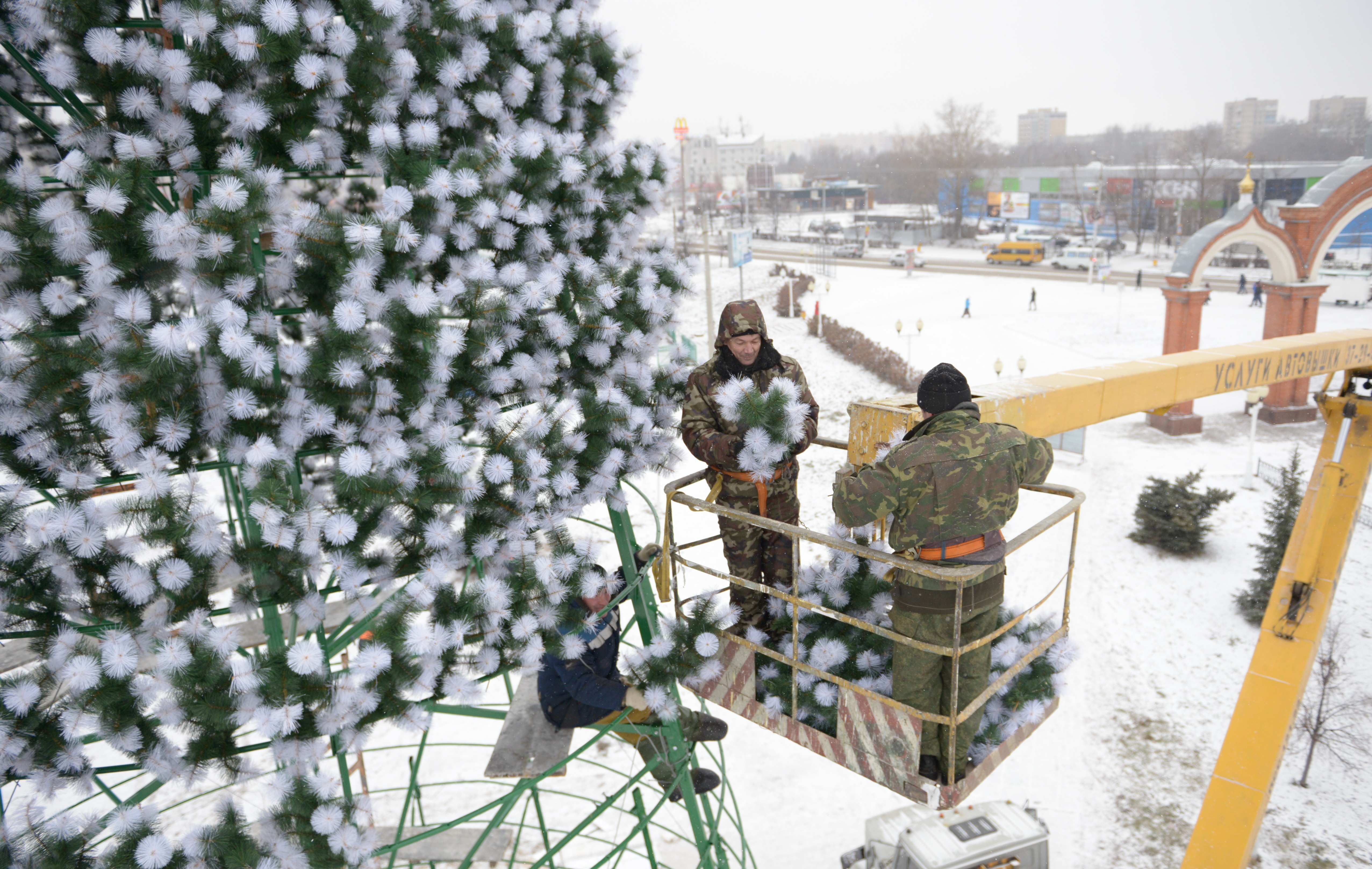 Новогодние мероприятия в Новочебоксарске в 2014 году