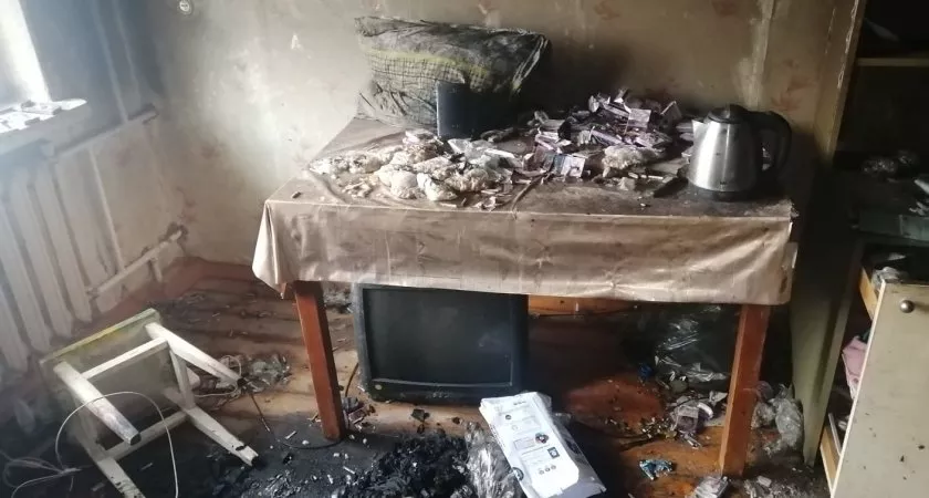 Фото к статье: В Чебоксарах рано утром в собственной квартире сгорела женщина