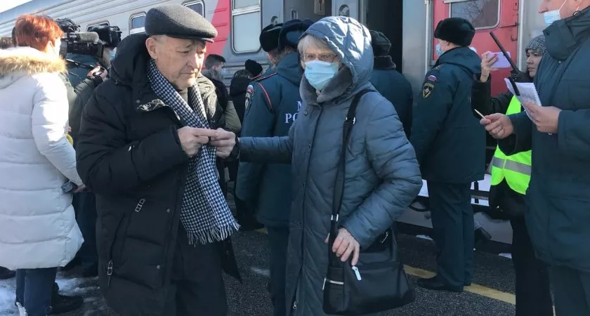 Фото к статье: Эвакуированные в Чувашию жители Донбасса: “Нас так бомбили, мы еле ноги унесли”